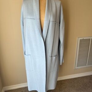 Light Blue Women's Sweater cardigan jacket